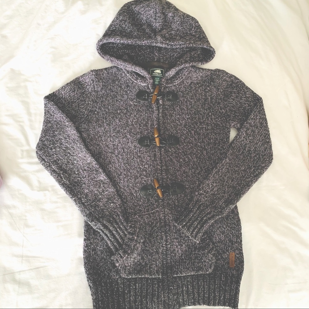 Girls Hooded Roots Cardigan